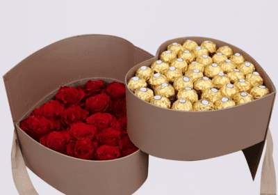 Box of Chocolates and Roses