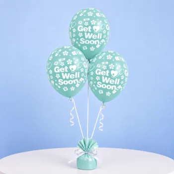Get well soon balloons