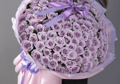 Purple Rose Bouquet online delivery