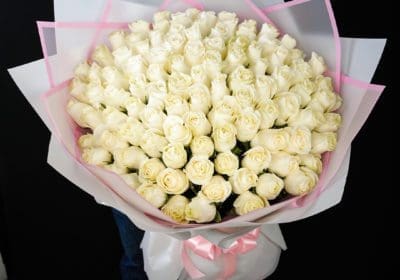 Pure Innocence bouquet by Black Tulip Flowers