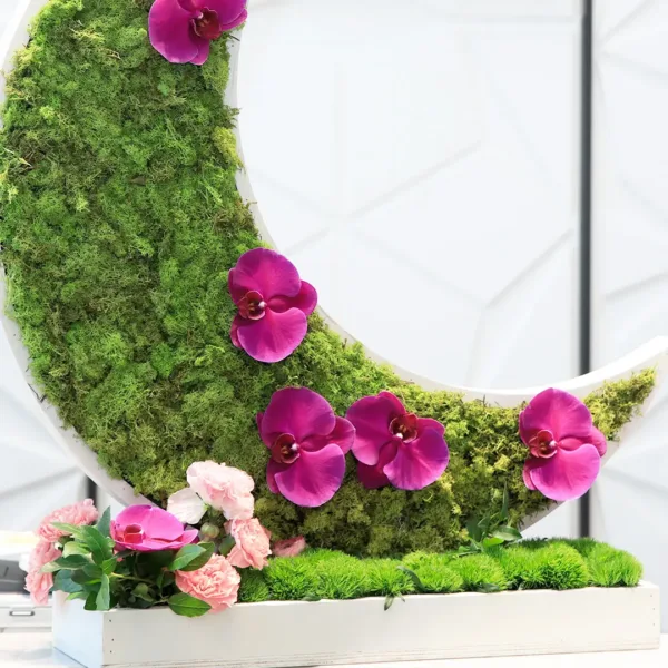 Crescent masterpiece flowers arrangement delivery