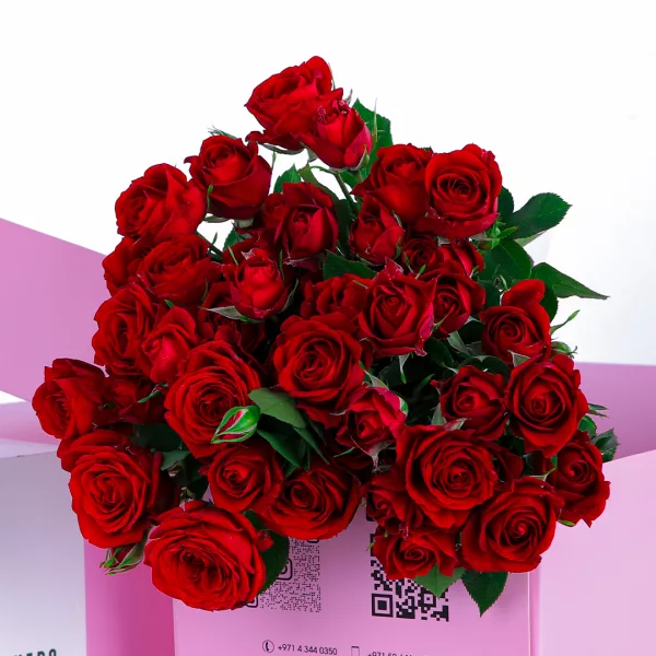 22.05.2022.-F1.-02-600x600 Red Spray Roses in Pink Box