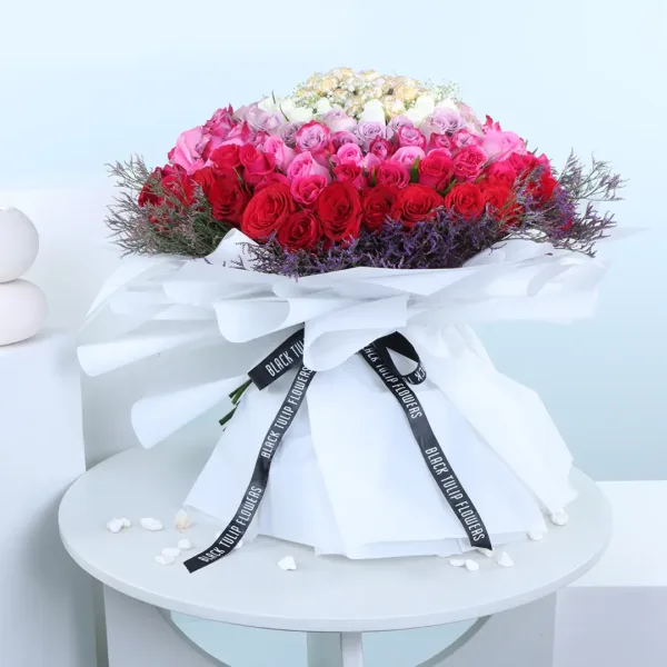 01-43 Pink Roses Bouquet online