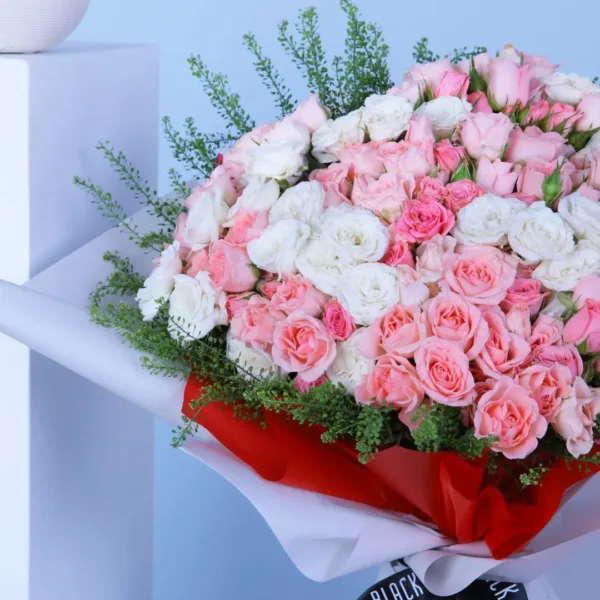 Innocence of Love Pink Flowers