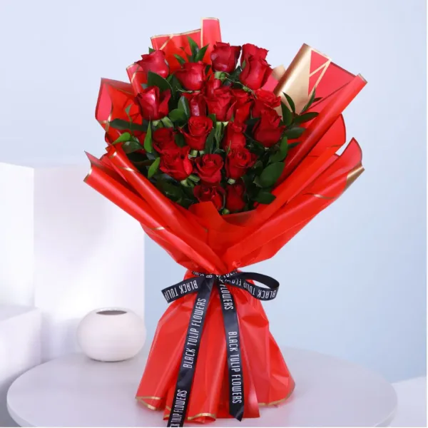 Ruby romance bouquet Ruby Romance Bouquet online delivery