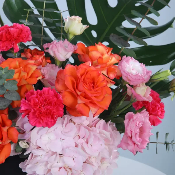Floral Gift Box With Ferrero