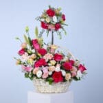 Blooming Basket of Roses