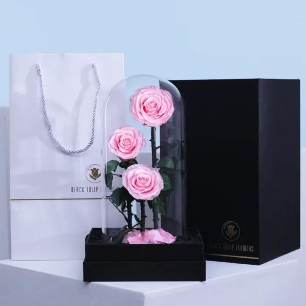 trio-pink-forever-rose 03