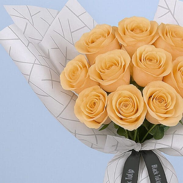 12 Peach Roses & Balloons_05