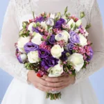 elegant-blue-bridal-bouquet