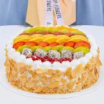 sunflower-bouquet-fresh-fruit-cake_05