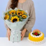 sunshine-bouquet-mango-cake-combo