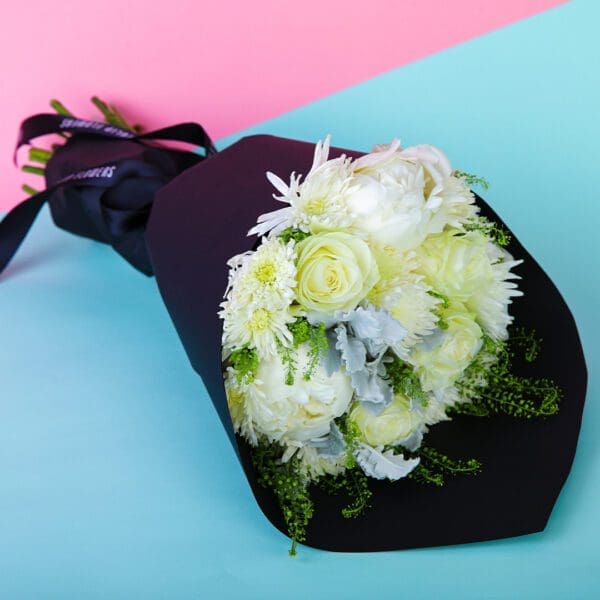 Pure Combination (1) Pure Combination bouquet by Black Tulip Flowers