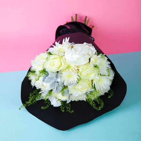 Pure Combination (2) Pure Combination bouquet by Black Tulip Flowers