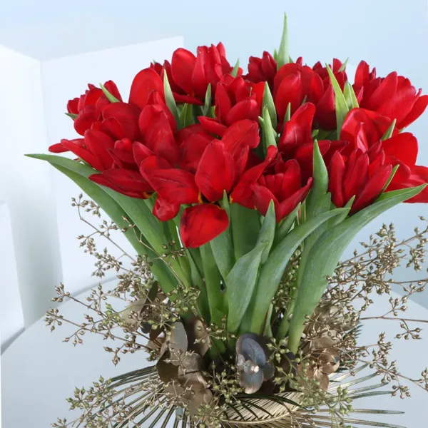 03-50 Red Tulips Box