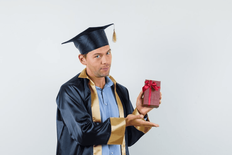 Gifts holding by graduated student